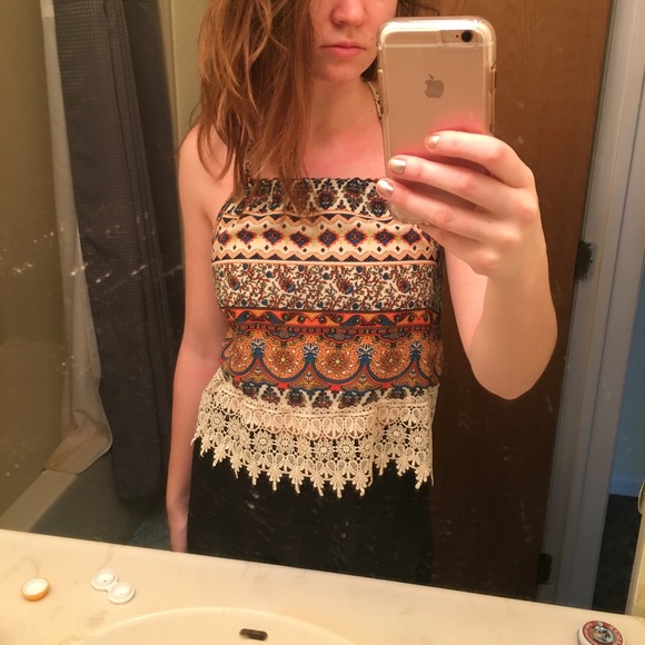 Boho Halter Top - Picture 4 of 5